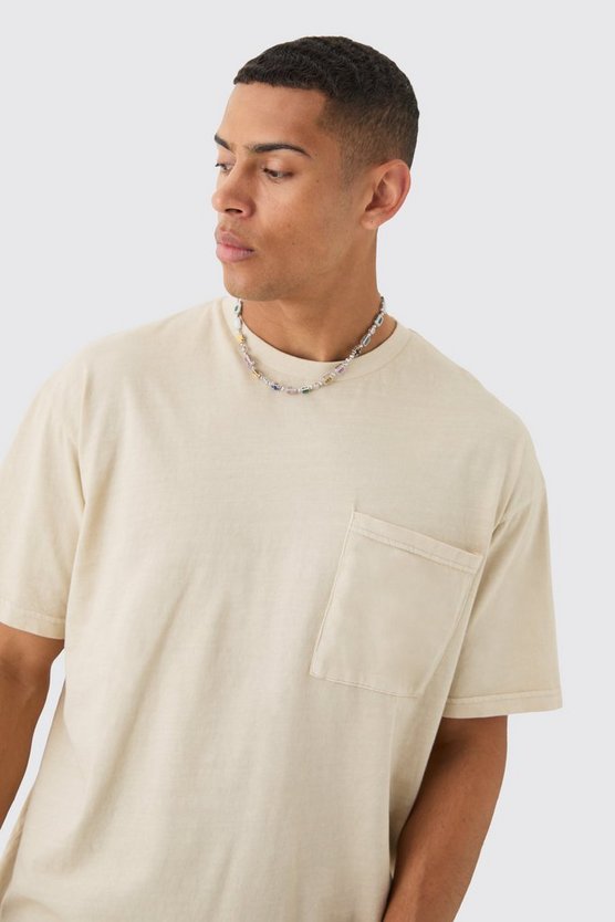 Oversize T-Shirt mit Tasche