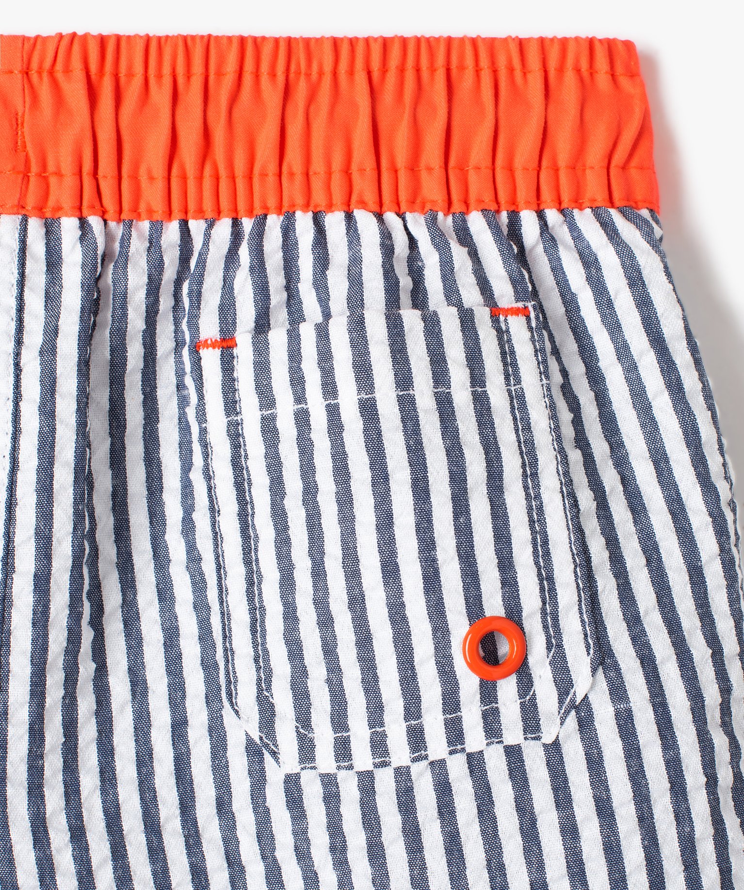Short de bain bébé Garçon à rayures raye | GEMO