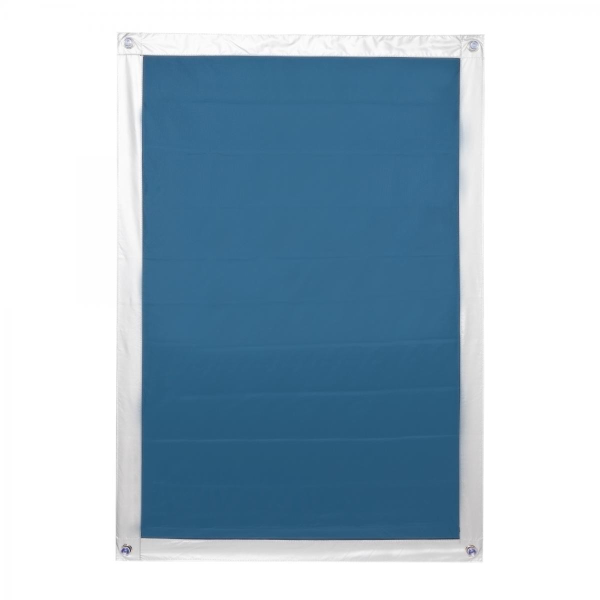 Lichtblick Dachfenster Sonnenschutz Haftfix, ohne Bohren, Blau, 36 cm x 56,9 cm (B x L)