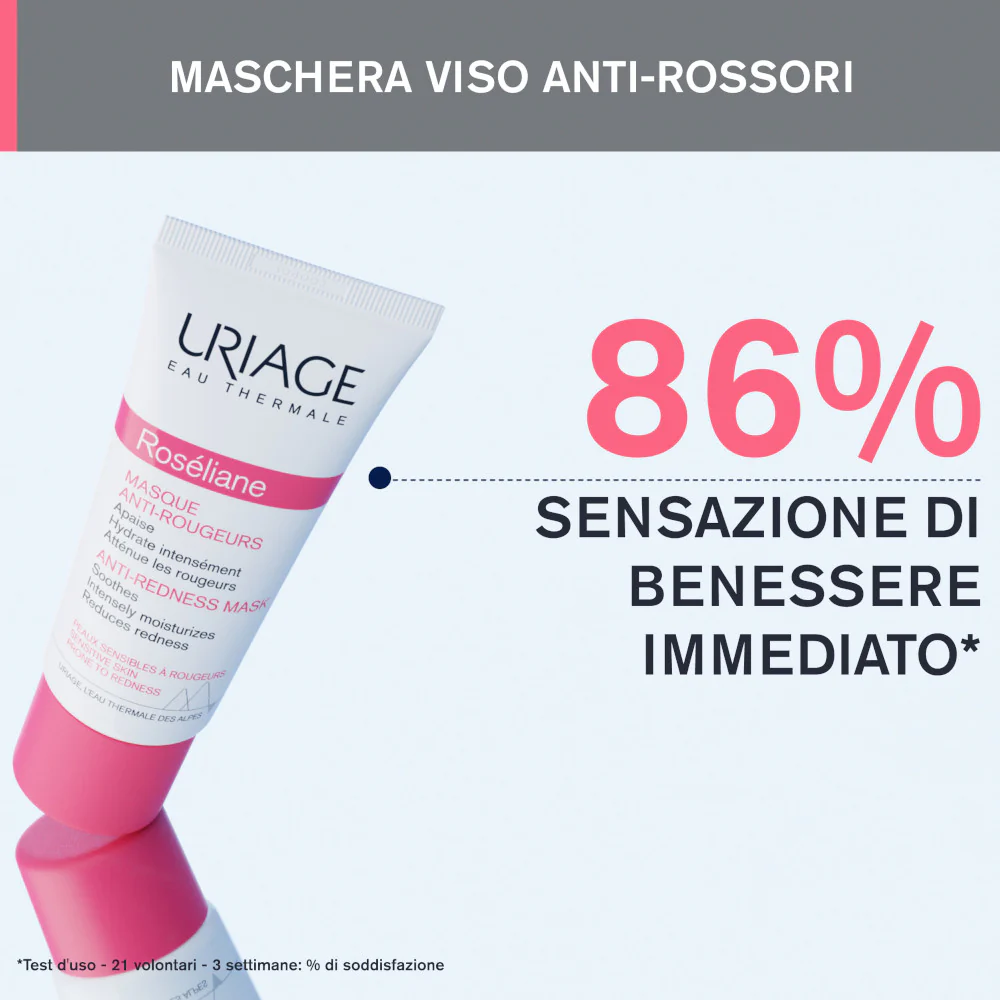 ROSÉLIANE Maschera anti-rossori - Maschera Lenitiva viso