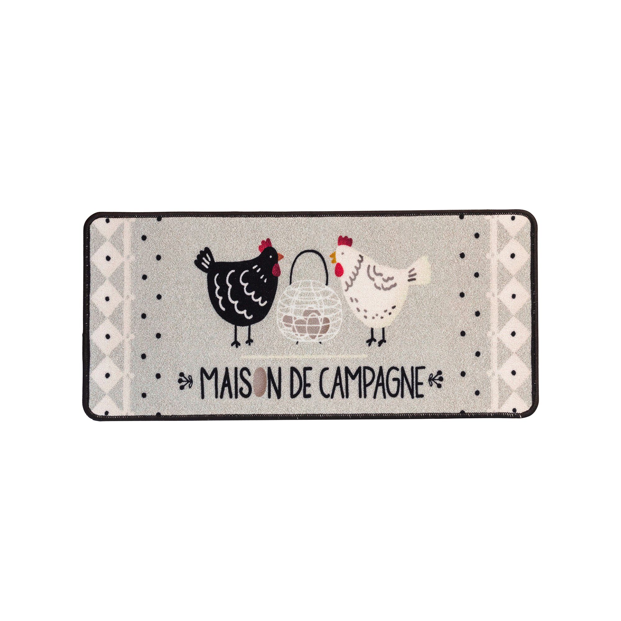 Tapis cuisine texte 