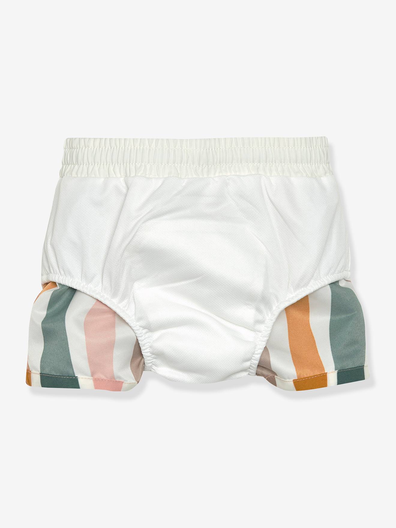 Lässig Baby Windelbadeshorts LÄSSIG - weiß bedruckt
