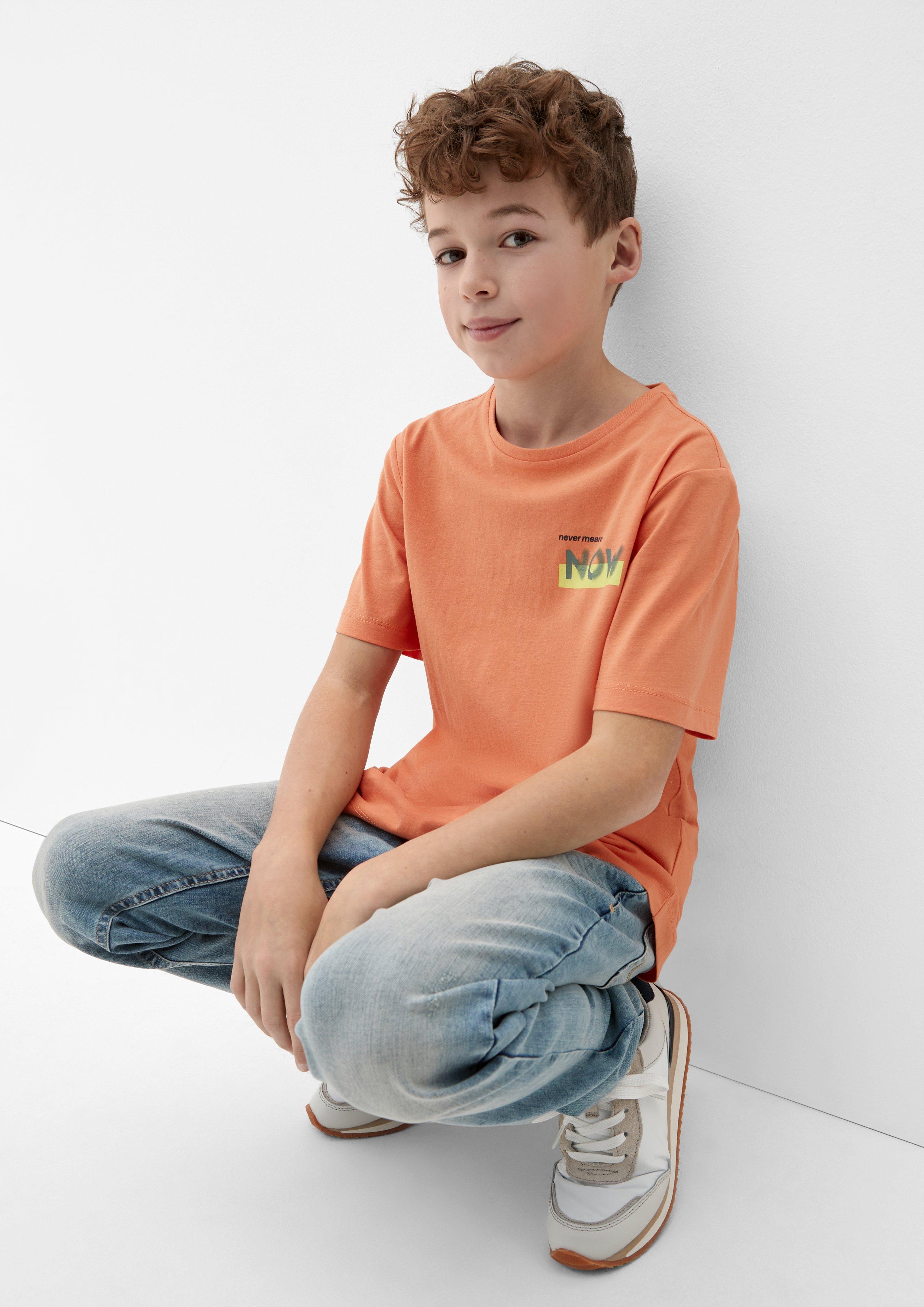 T-Shirt mit Statement-Print  2128271-2140