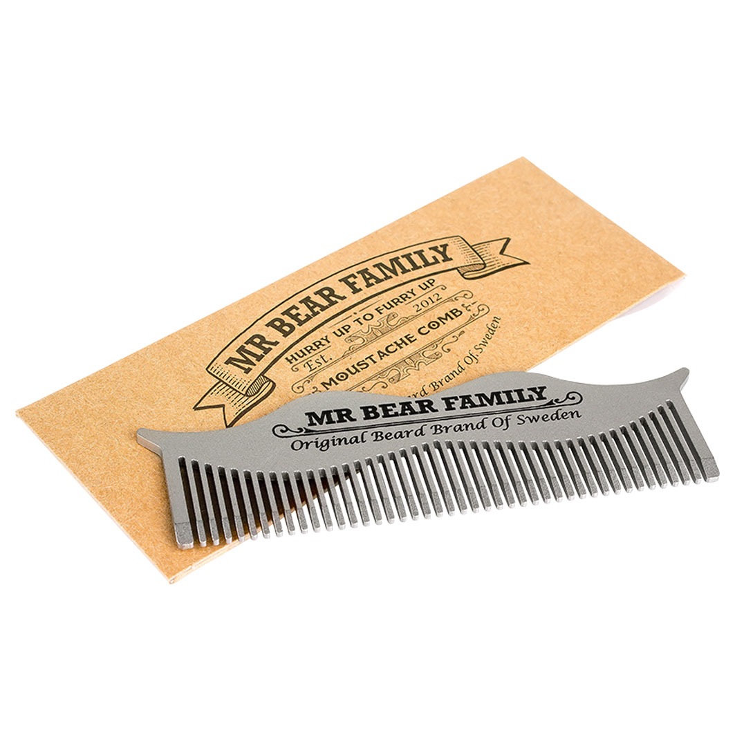 Moustache Steel Comb