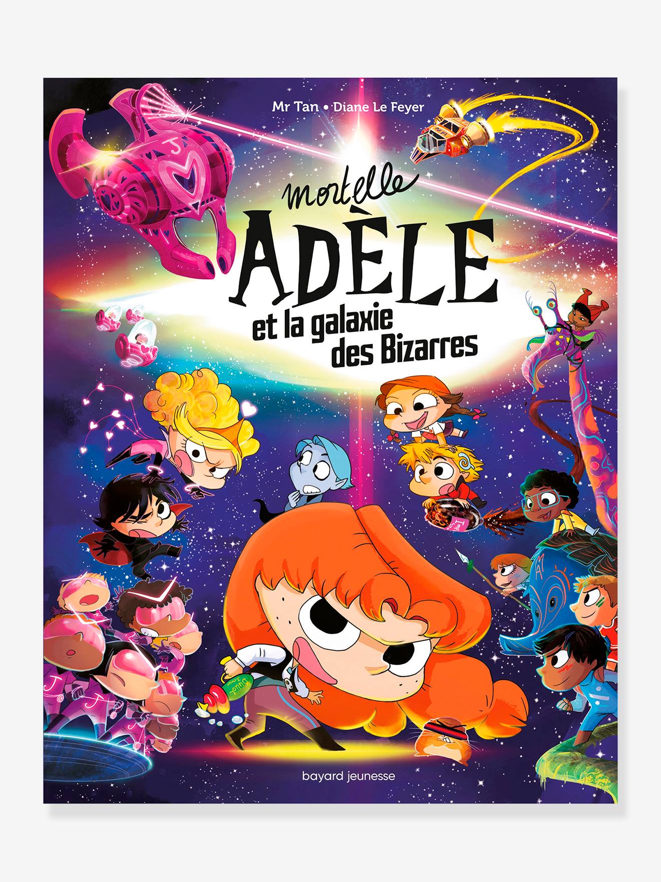 Mortelle Adèle et galaxie bizarre BAYARD JEUNESSE blanc
