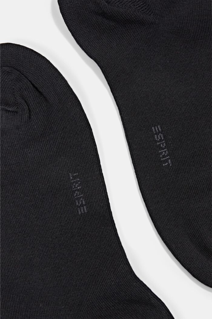 2er-Set Sneakersocken, Bio-Baumwolle