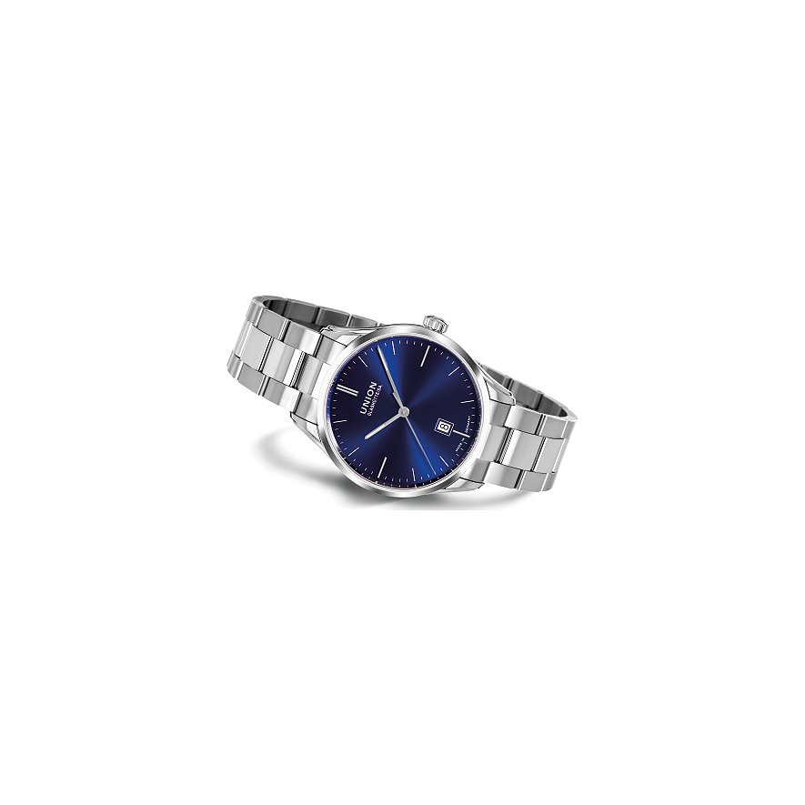 Union Glashütte Herrenuhr Viro Datum 41 mm