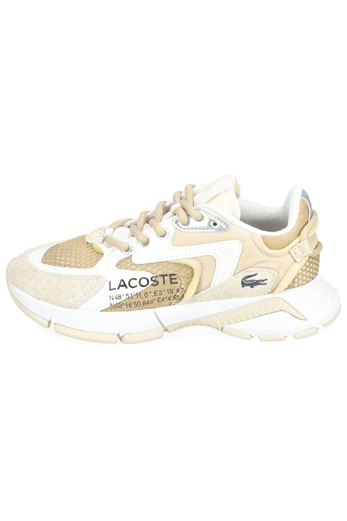 Lacoste  Sneaker - Beige - Flacher Absatz