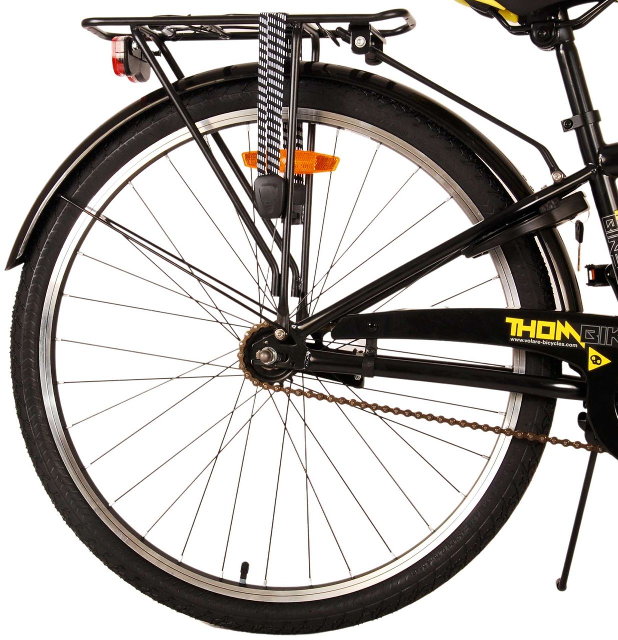 Volare Thombike Kinderfahrrad - Jungen - 26 Zoll - Schwarz Gelb