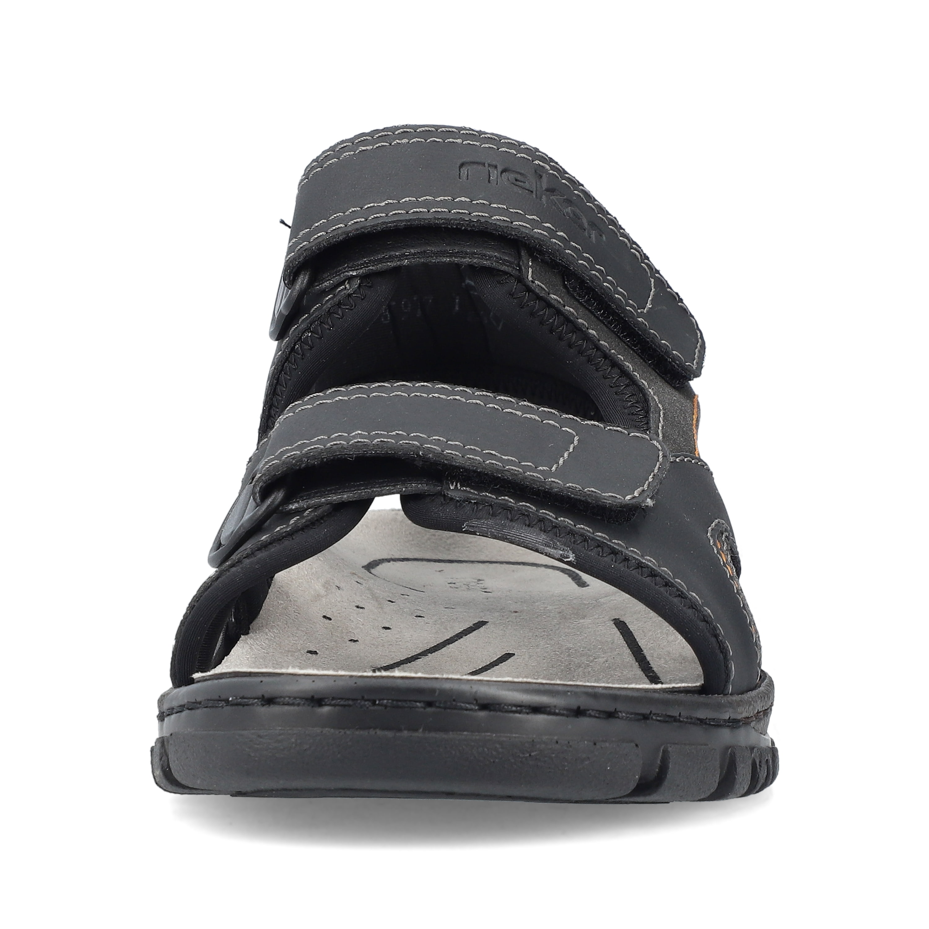 Rieker Herren Trekkingsandalen mitternachtsschwarz