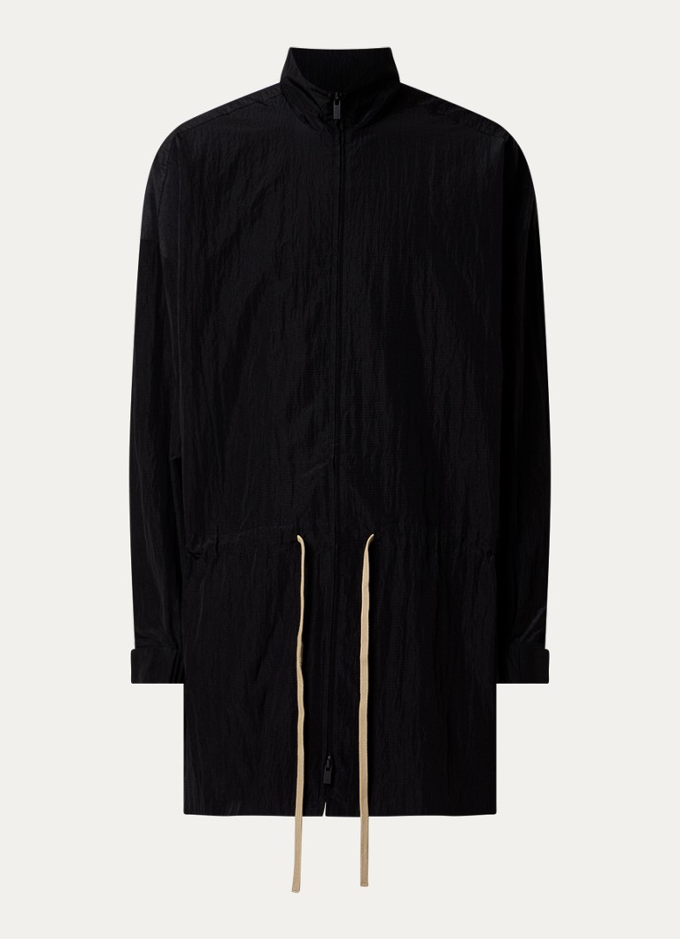 Fear of God Essentials Parka s remenom za vezanje i bočnim džepovima