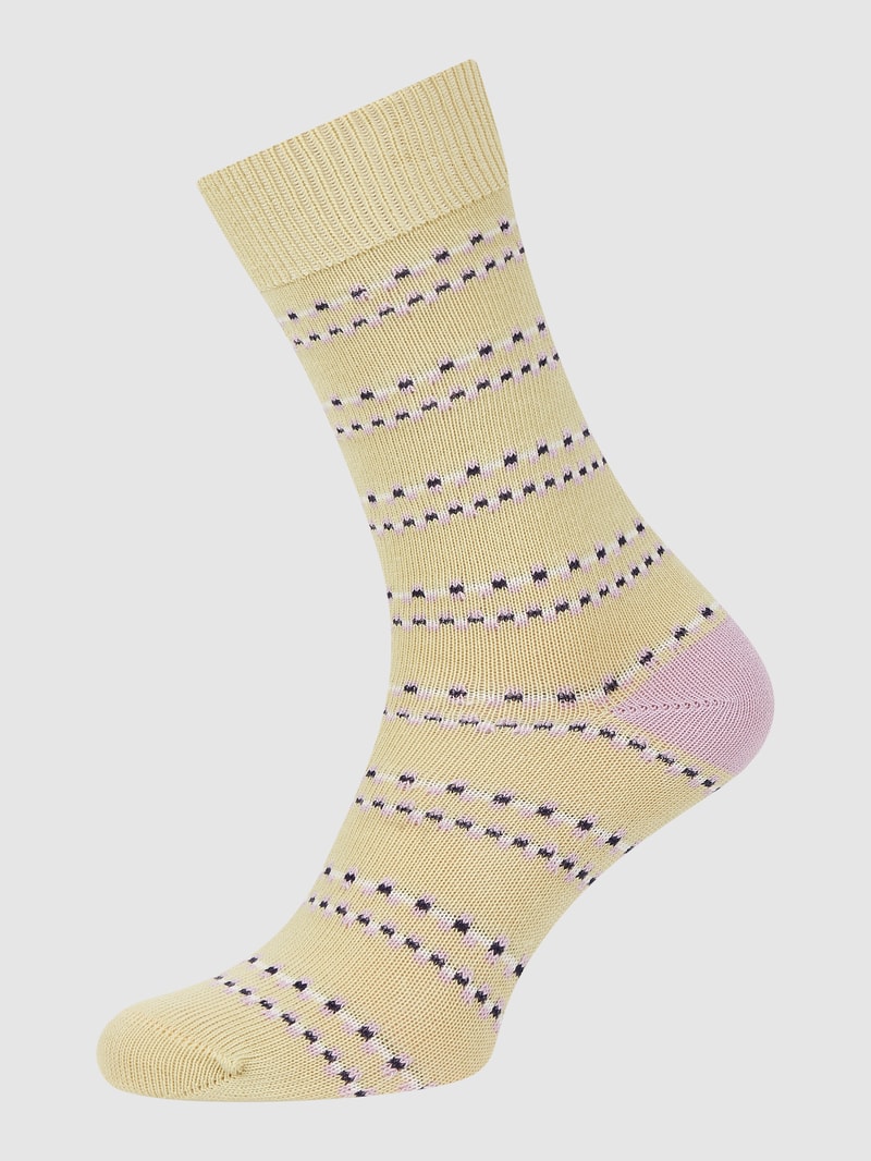 Socken aus Bio-Baumwollmischung in helltürkis