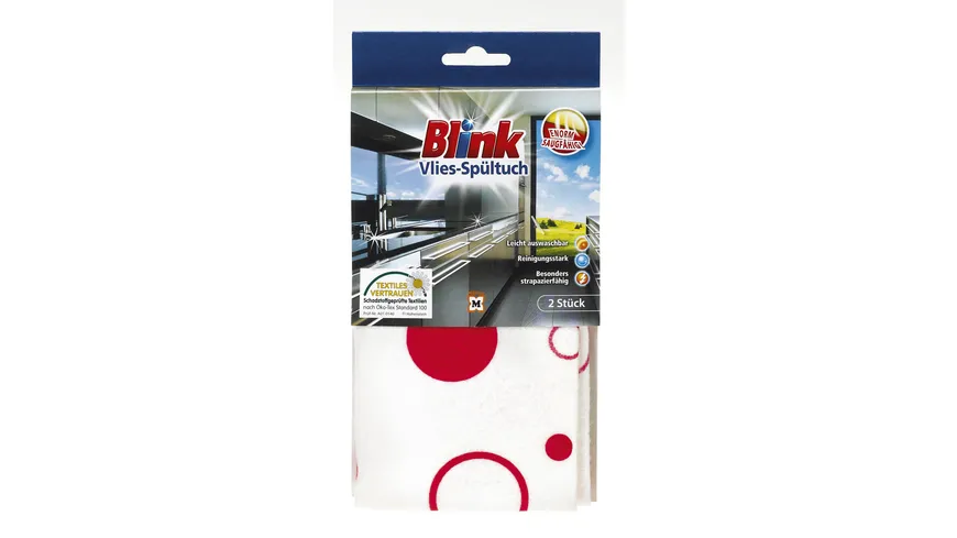 Blink Vlies-Spültuch 2er-Packung, 35x35 cm