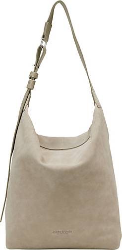 Marc O'Polo Hobo-Bag aus softem Velours-Rindleder