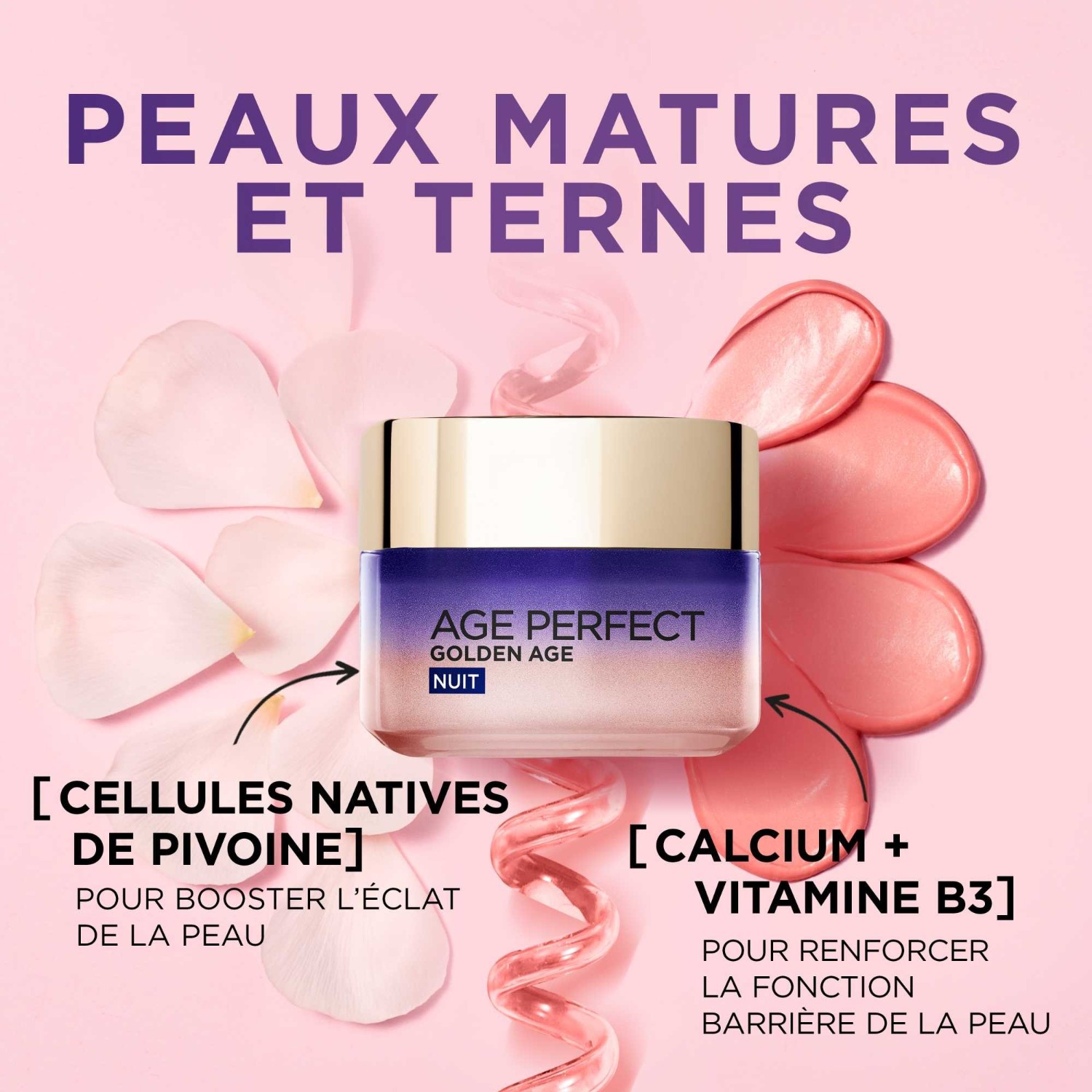 L'Oréal Paris Golden Age Restimuláló Hűsítő Éjszakai Krém