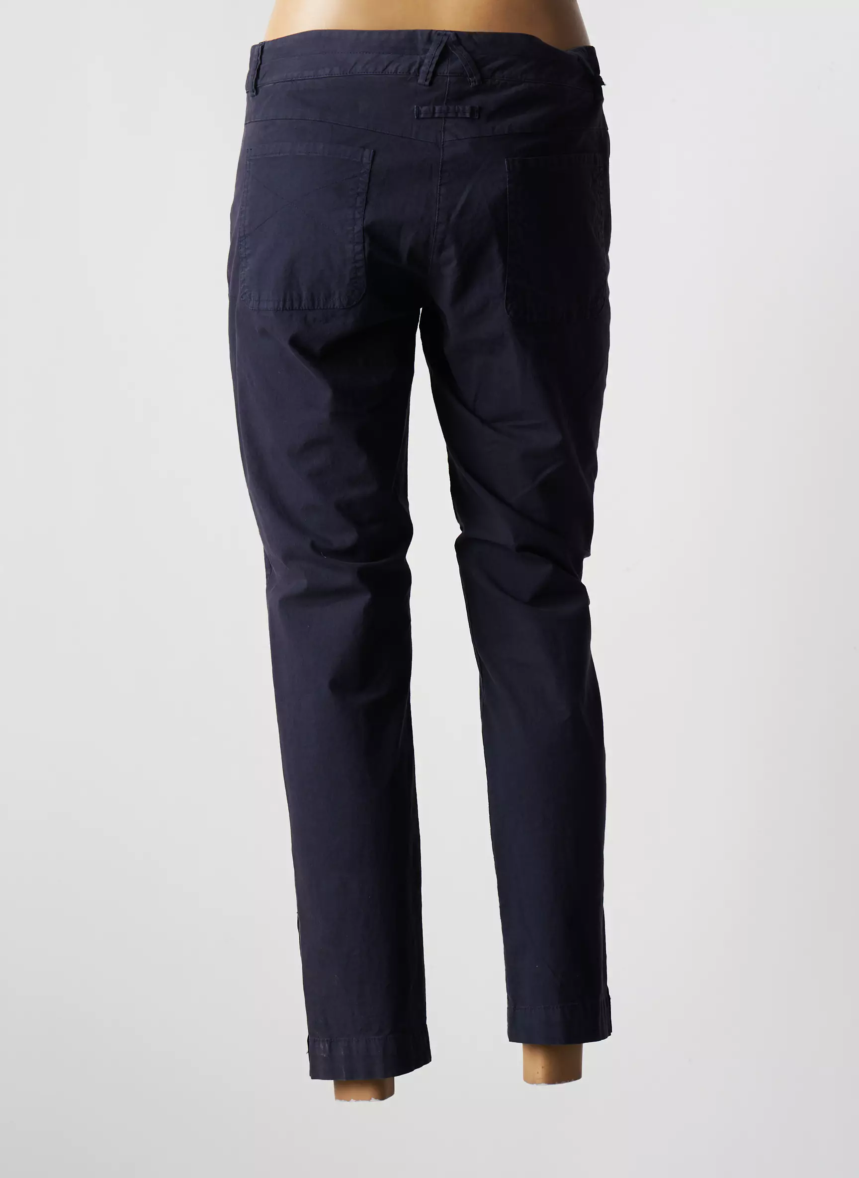 New Man Pantalon7 8 Femme couleur bleu