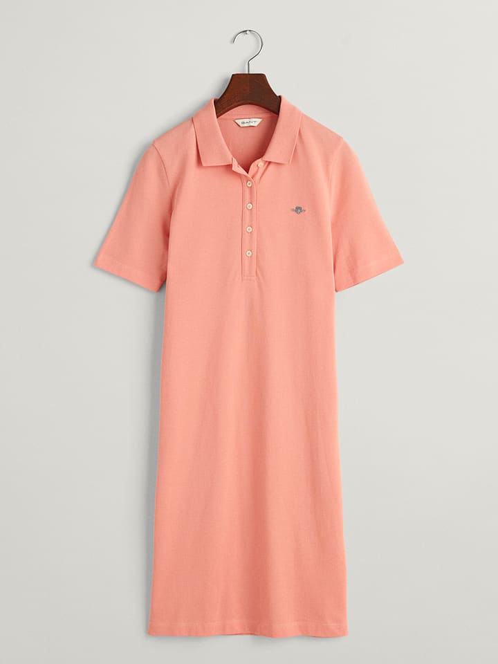 Gant Polokleid in Rosa günstig kaufen