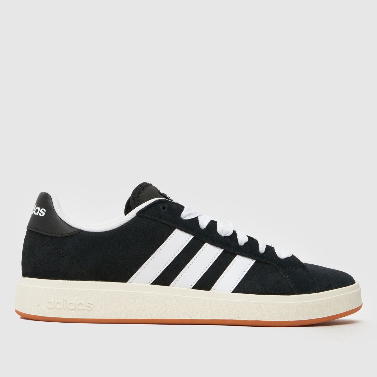 adidas Grand Court Base 00s cipők fekete-fehérben