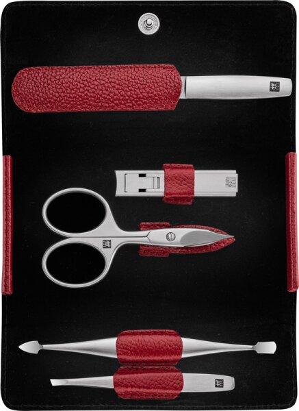 ZWILLING Beauty Premium Nagelpflege-Set - red Maniküre-Set