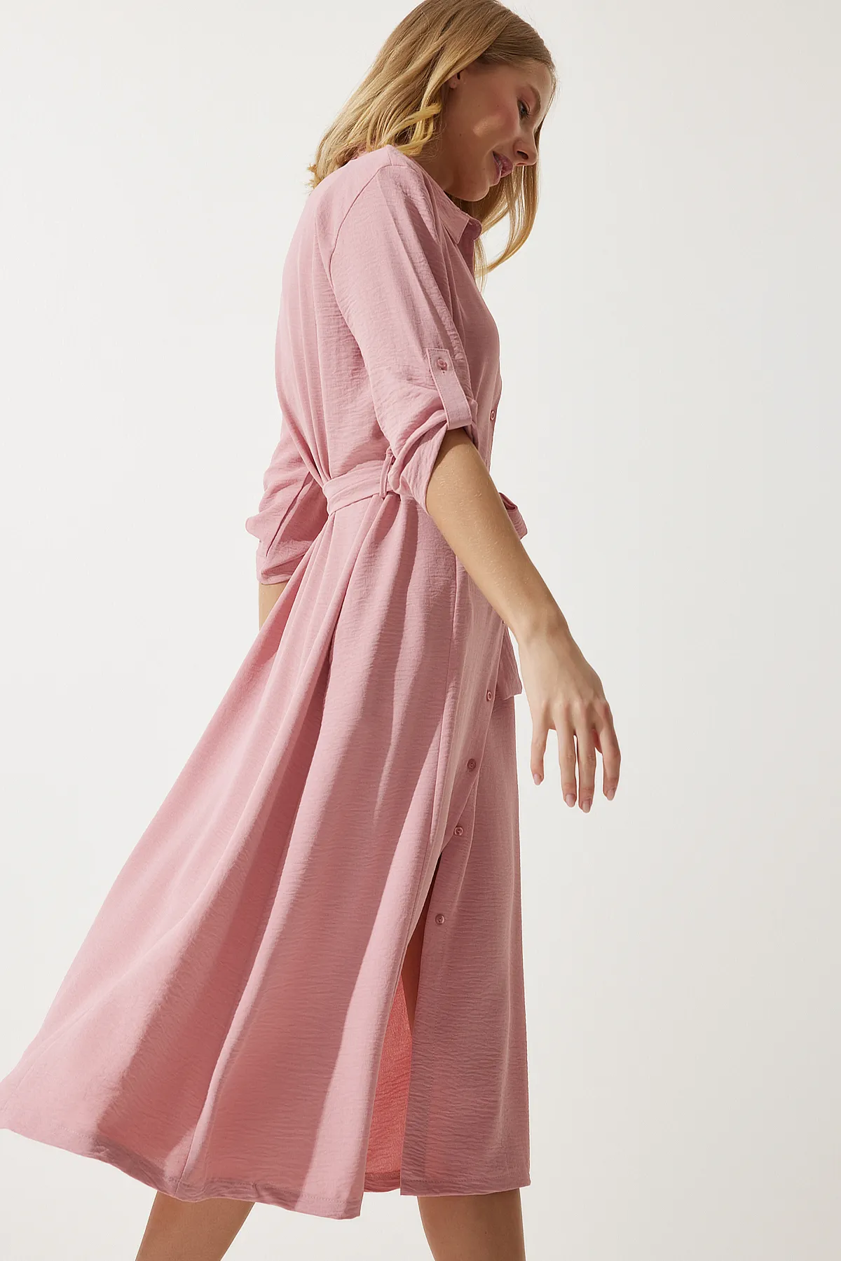 Happiness İstanbul  Kleid - Rosa - A-Linie