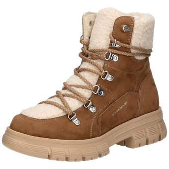 Tom Tailor Stiefelette in braun