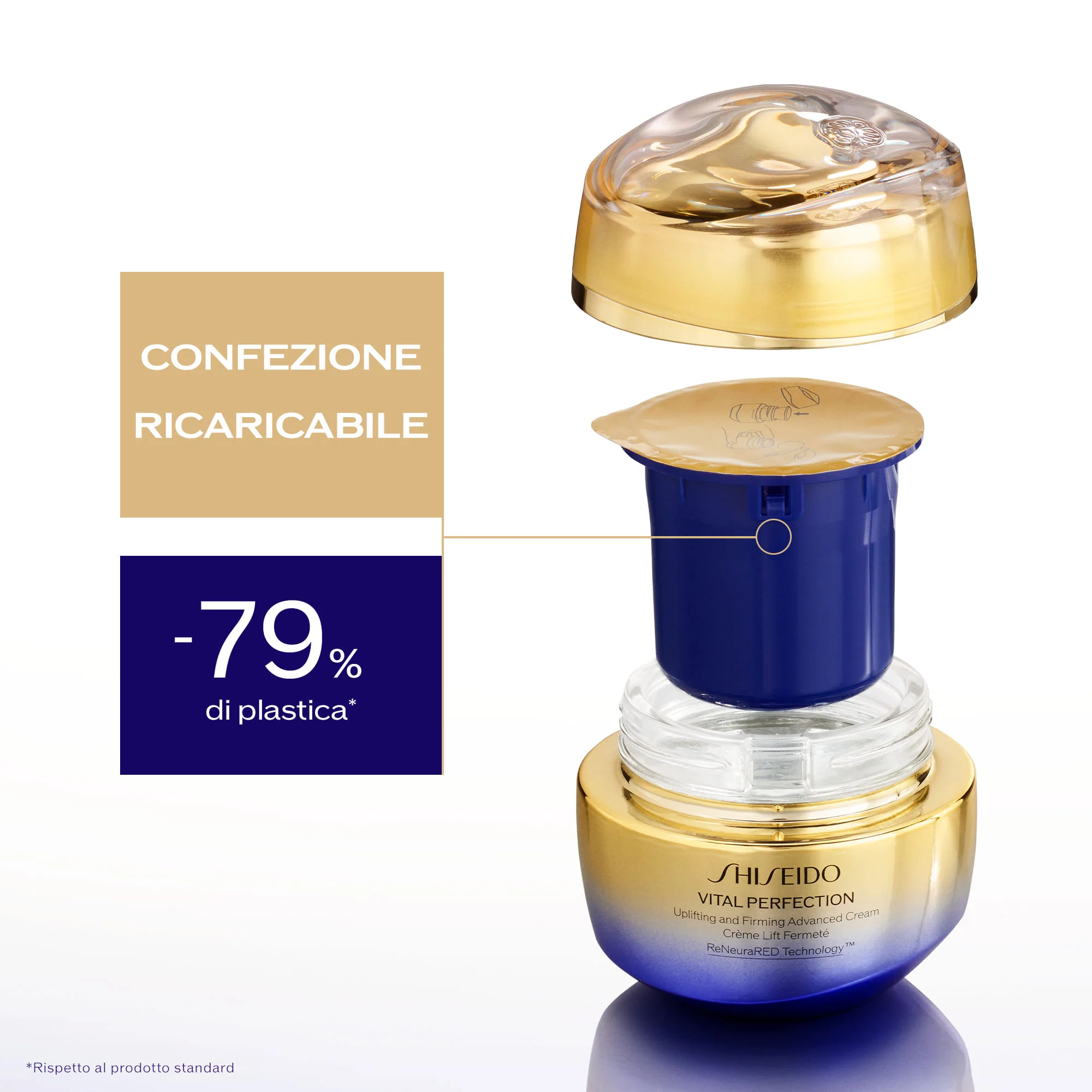 Vital Perfection Uplifting and Firming Advanced Cream Utántöltő - Tratt. lifting vis 24 óráig, Tratt.vis 24 óráig ránctalanító