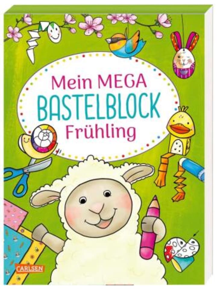 Carlsen Buch - Mein MEGA Bastelblock günstig kaufen onesize
