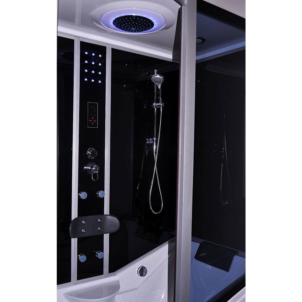 Home Deluxe ALLIN 2in1 schwarz 170x90cm - links
