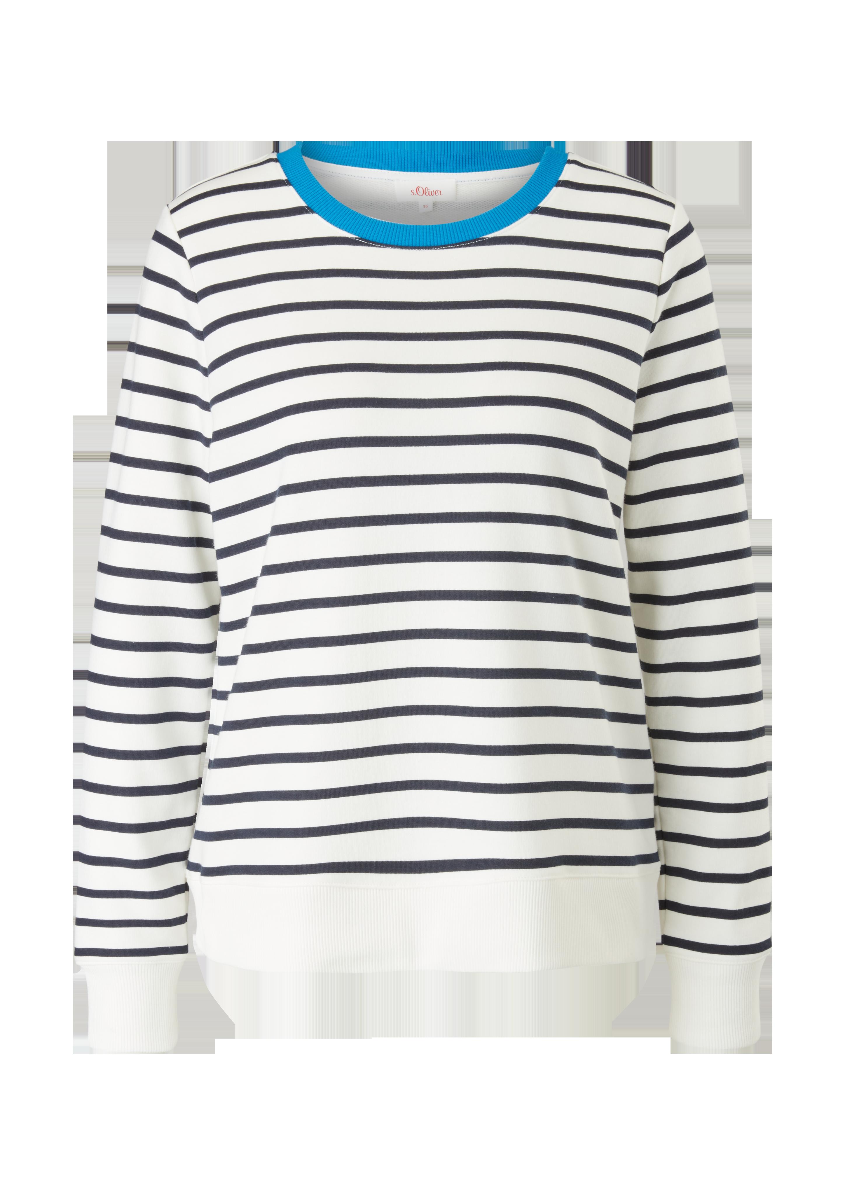 Sweatshirt mit Streifen  2125249-02G2