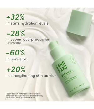 Sand & Sky Oil control Clearing Moisturiser Gesichtscreme-60 g