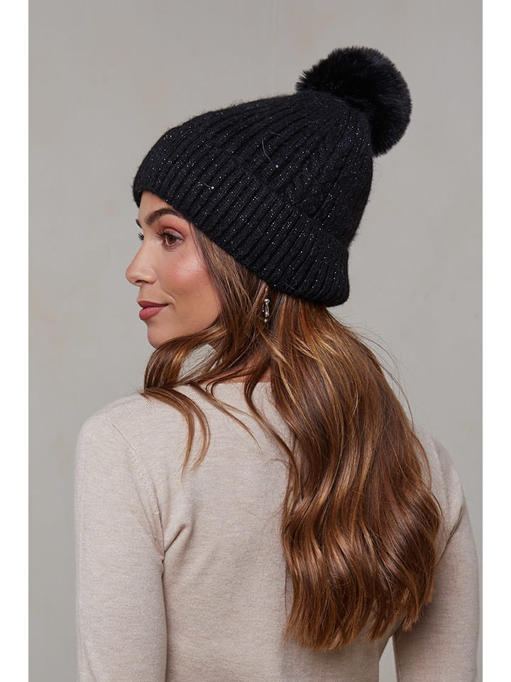 Soft Cashmere Mütze in Schwarz günstig kaufen onesize