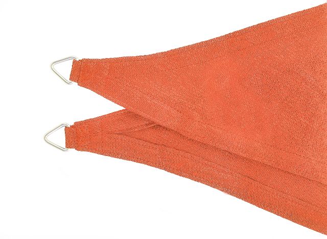 Schneider Schirme Schneider Sonnensegel Teneriffa, ca. 500x500x500 cm, terracotta