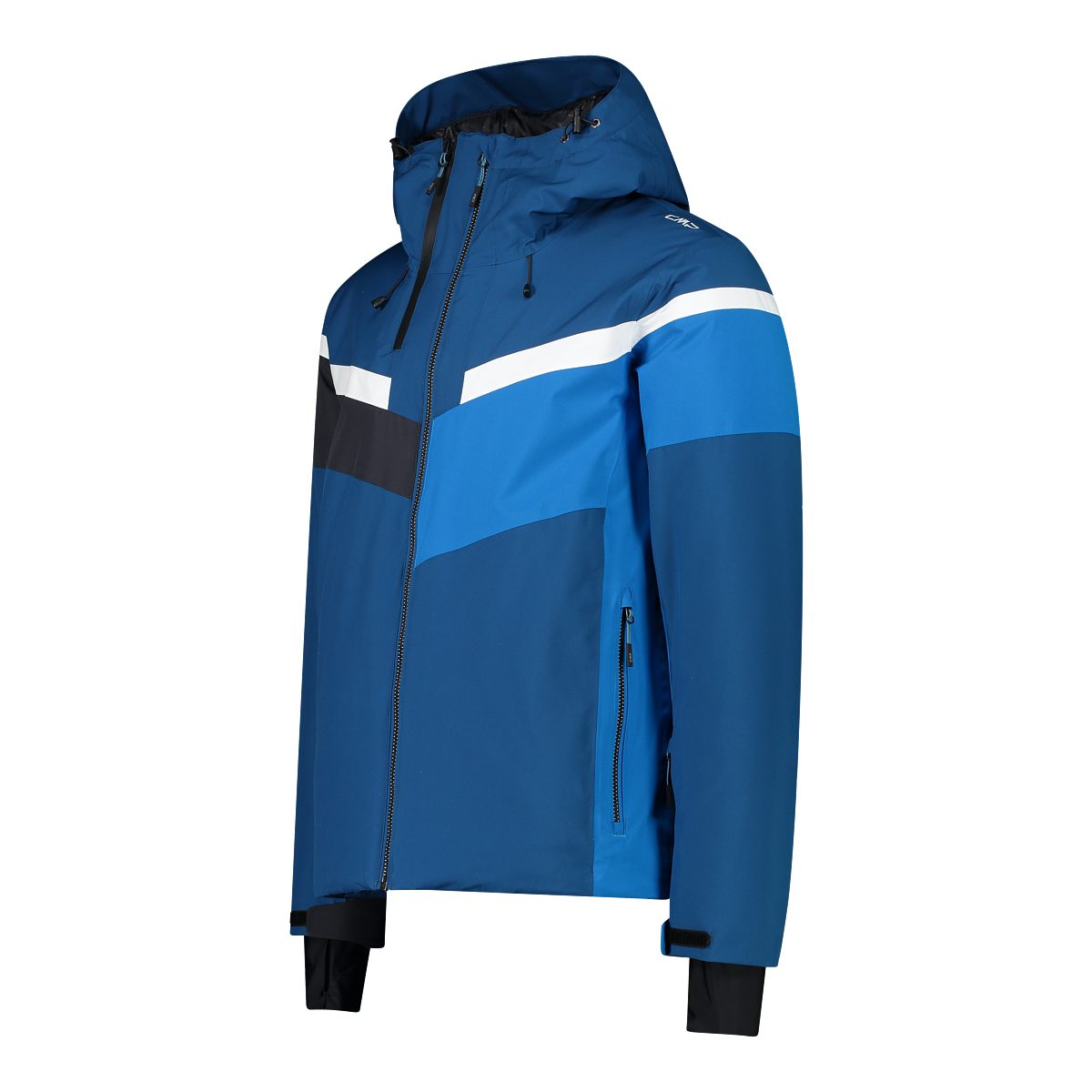 CMP Skijacke 33W0827-L931 MAN JACKET FIX HOOD PETROL