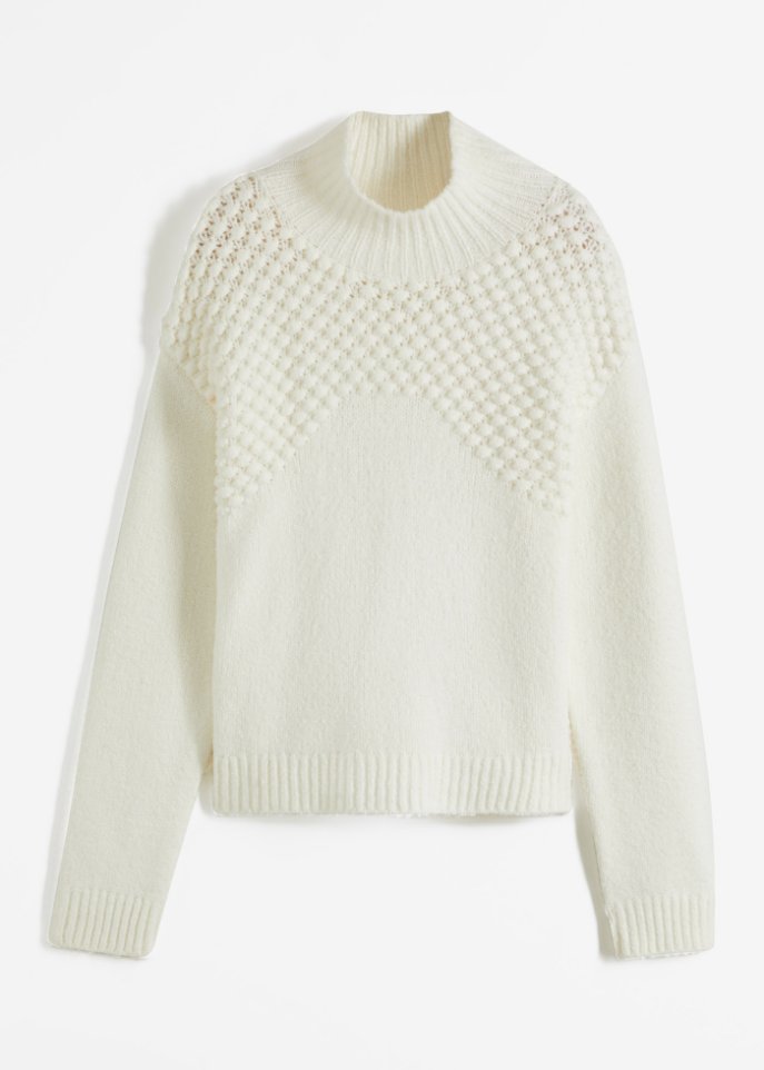 Pullover mit Struktur