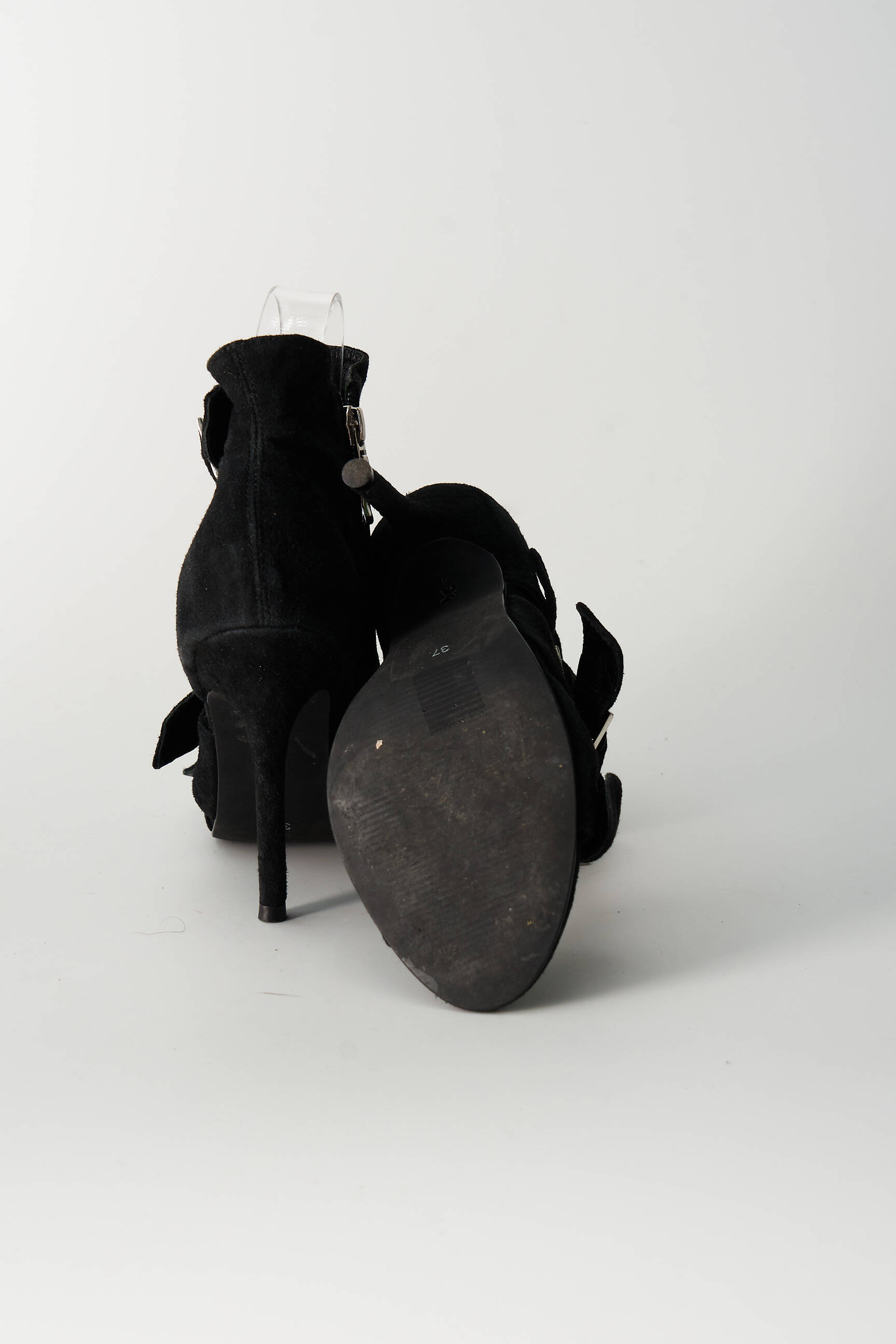 Andre Sandales Nu Pieds Femme couleur noir