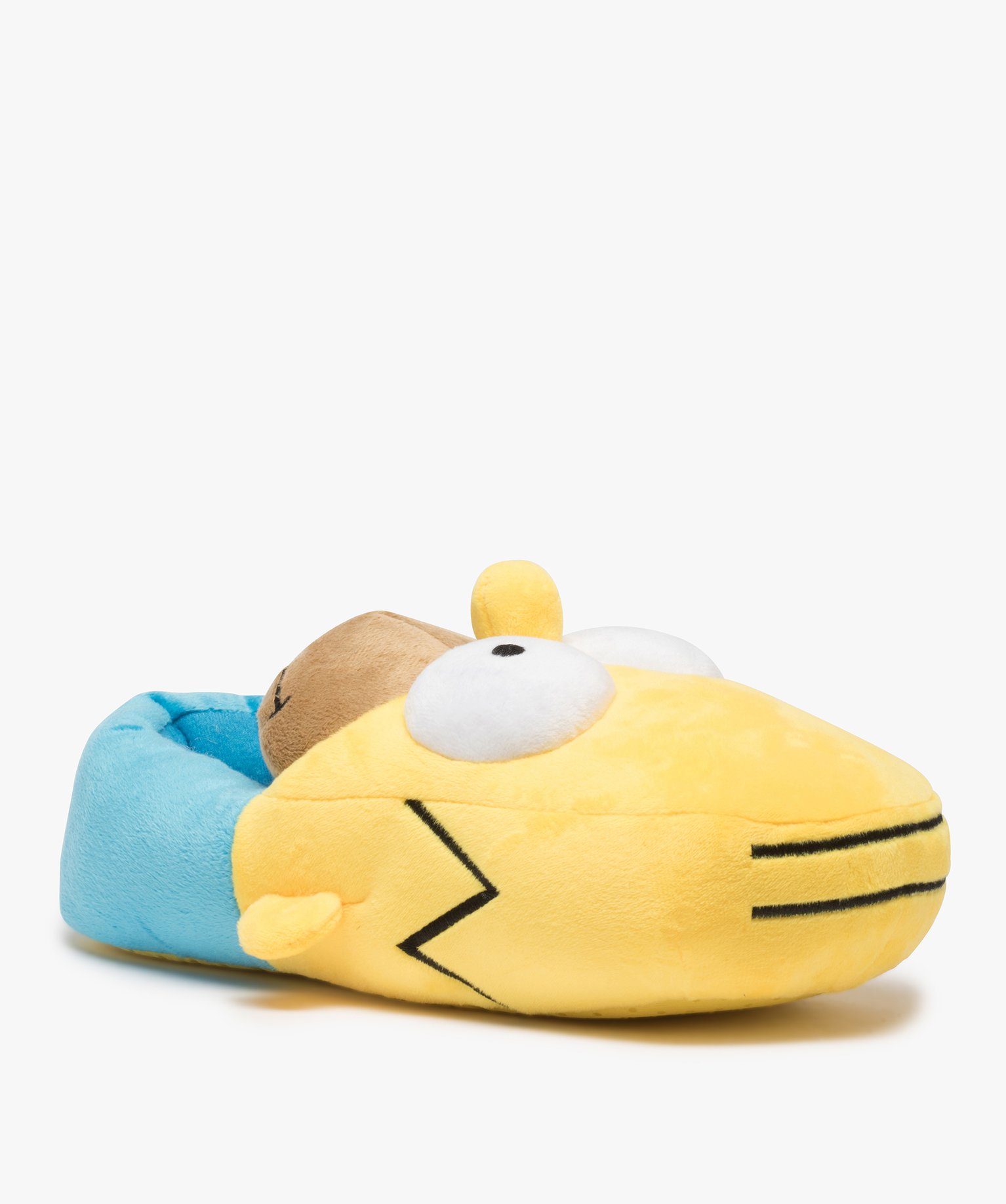 Chaussons homme fantaisie - Les Simpsons jaune | GEMO