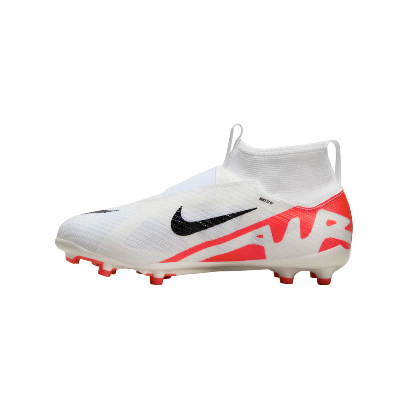 Nike Jr Air Zoom Mercurial Superfly IX Pro FG Kids Rot Weiss Schwarz F600
