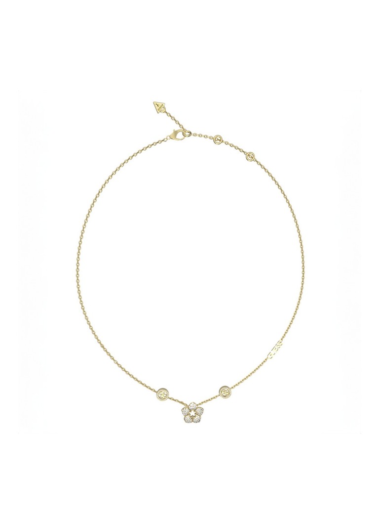 GUESS Necklace with crystal JUBN04470JWYGT-U