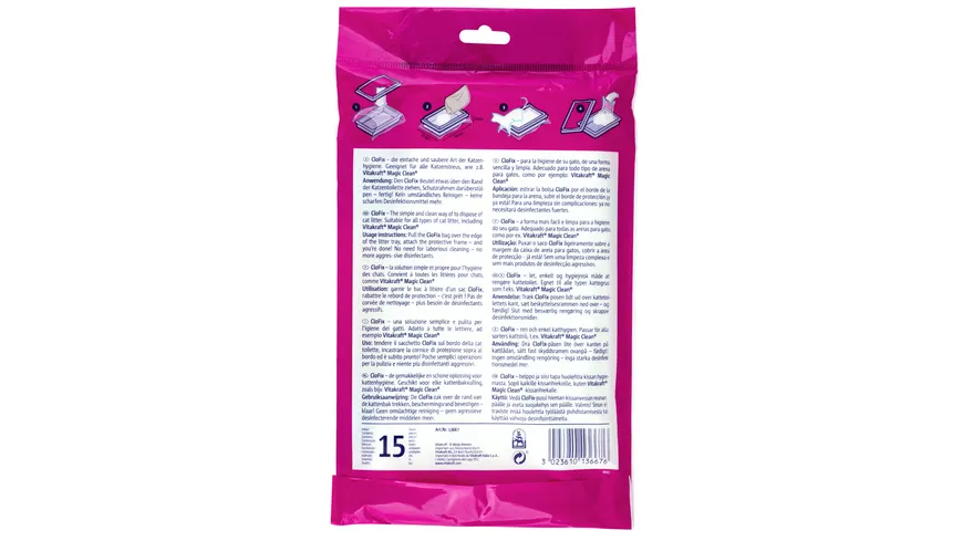 Vitakraft Katzenstreu Clo Fix Hygiene Beutel