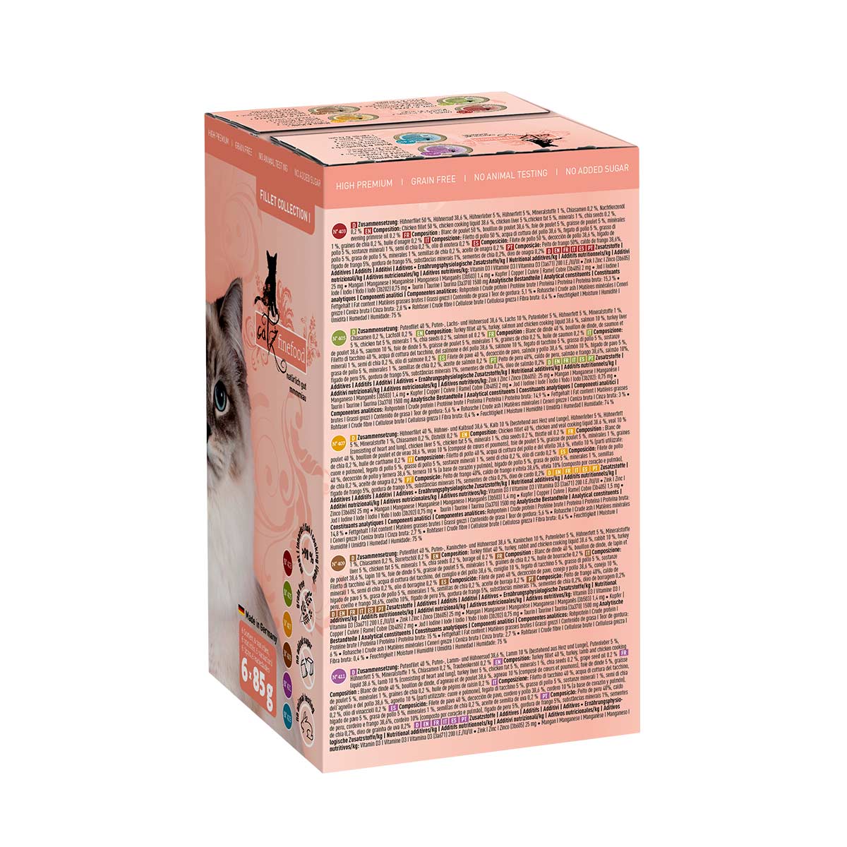 catz finefood Fillets Multipack 6x85g günstig kaufen