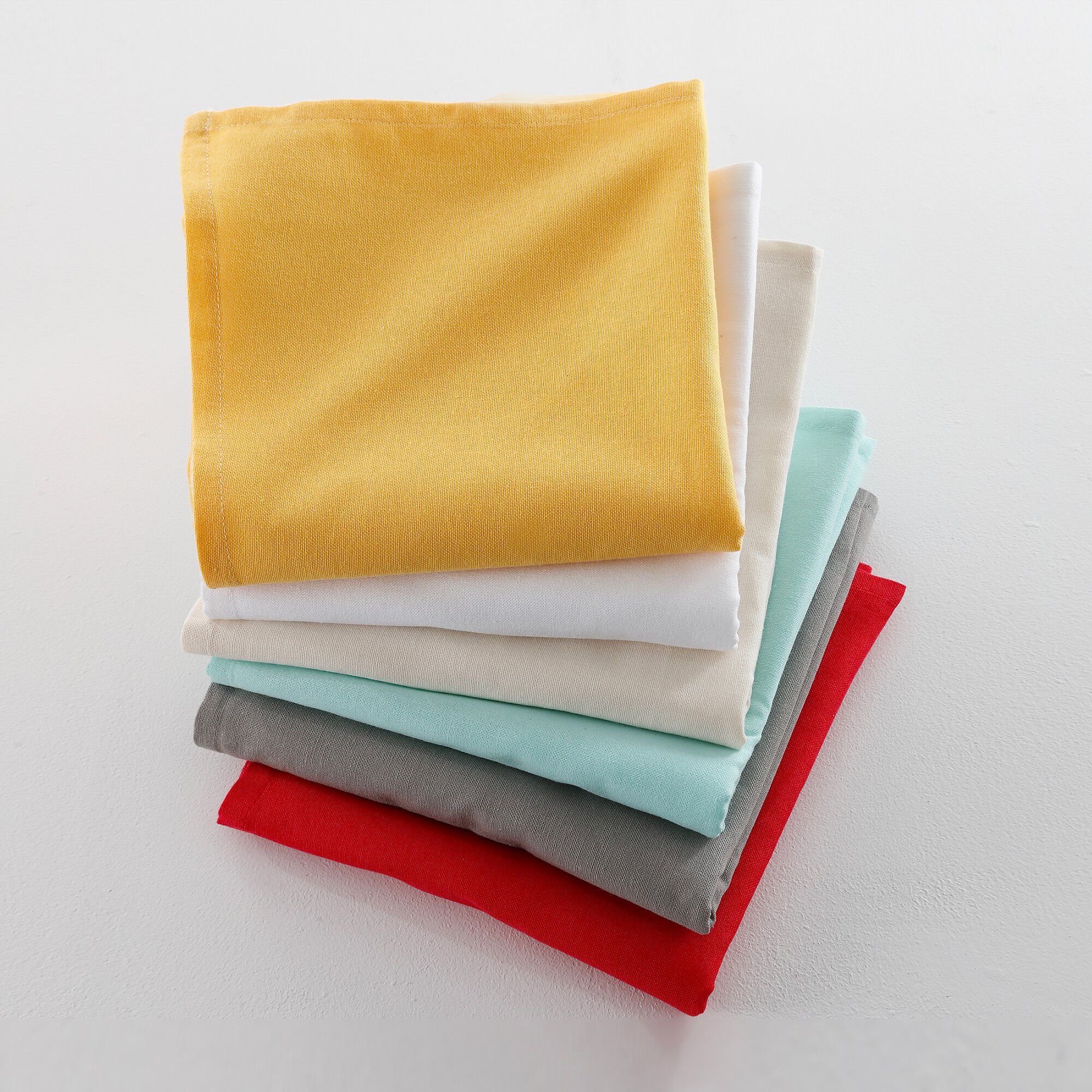 Serviette de table unie