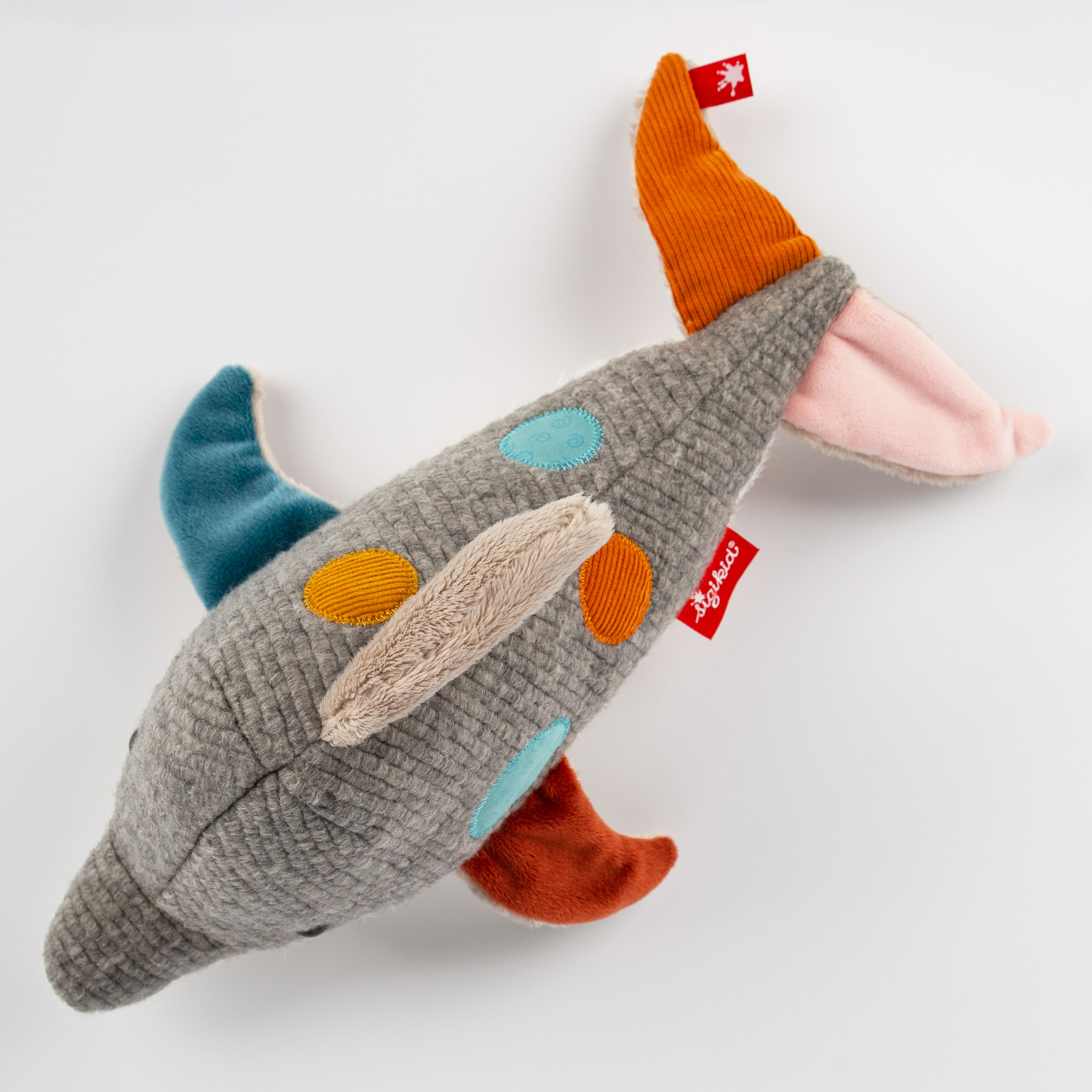Kuscheltier Delfin, Patchwork Sweety