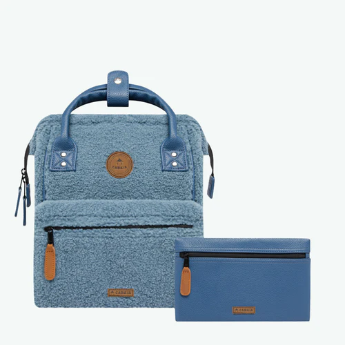 Adventurer Small Cork Backpack, Blue