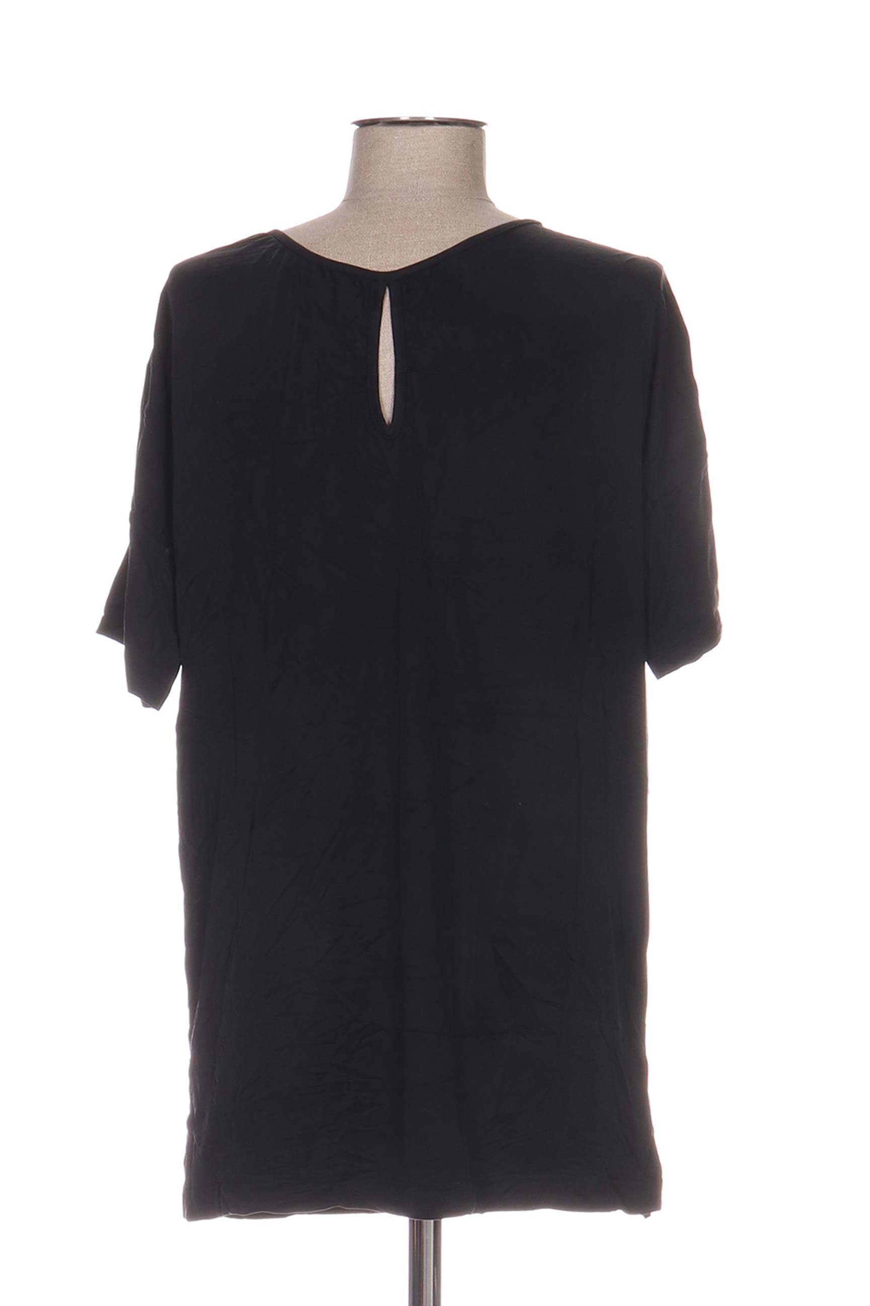 Anne Turtaut Tuniquemanchecourte Femme couleur noir