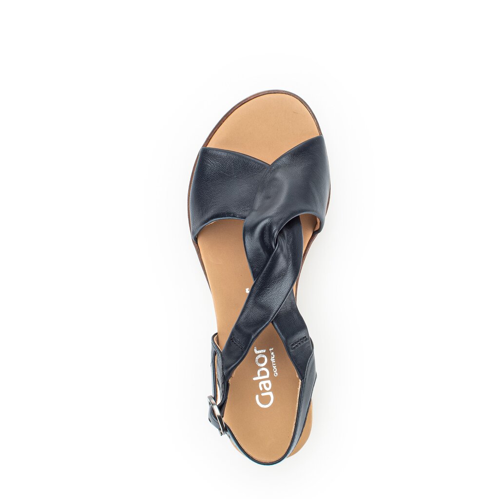 Gabor comfort Keilsandalette blau