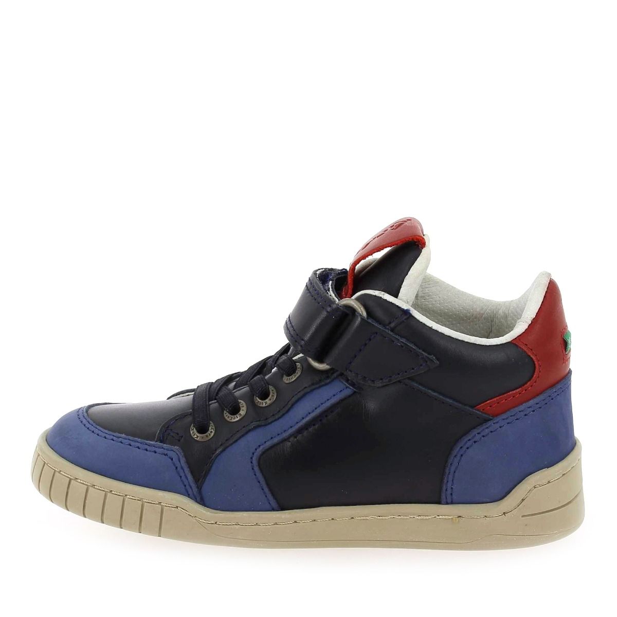 Kickers  WINCKY CDT H22 - Bleu Rouge
