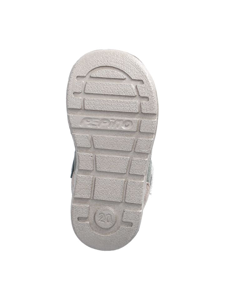 PEPINO Leder-Halbsandalen in Grau günstig kaufen