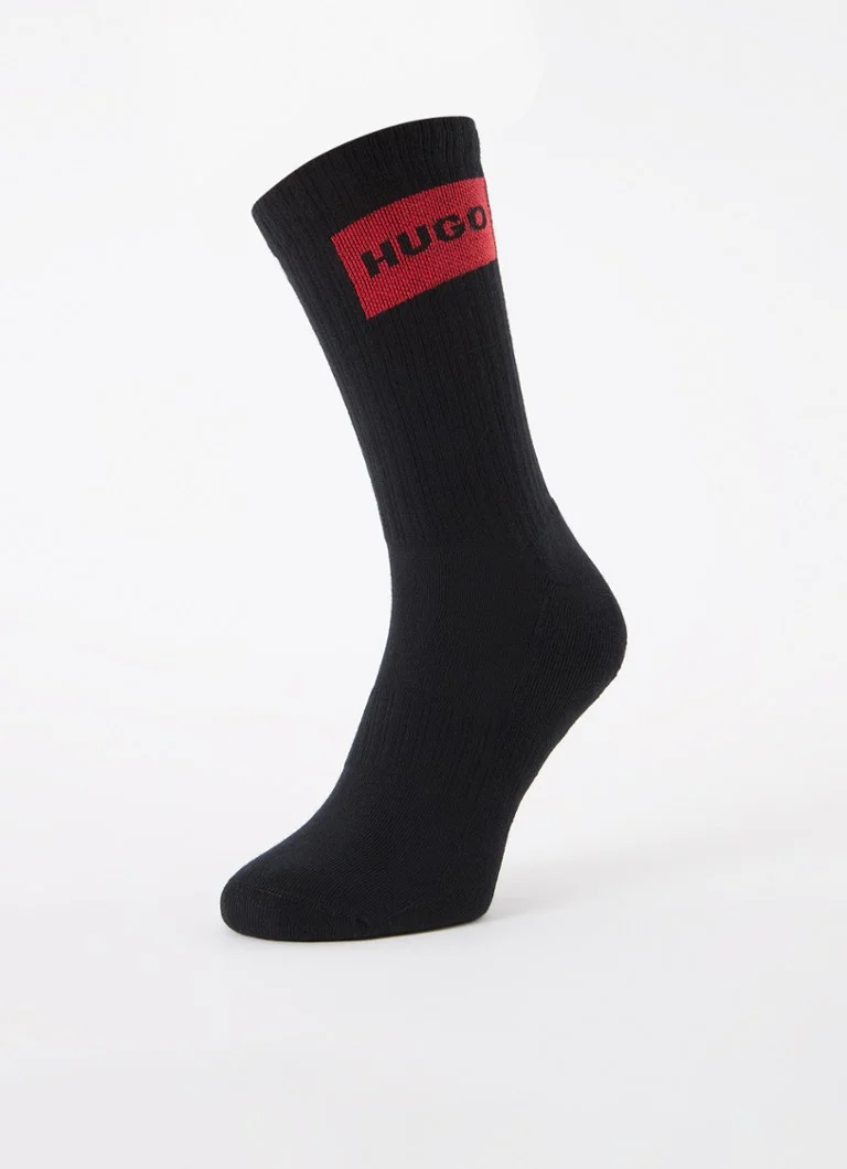 HUGO BOSS kojinės su logotipu, 2 vnt. pakuotėje