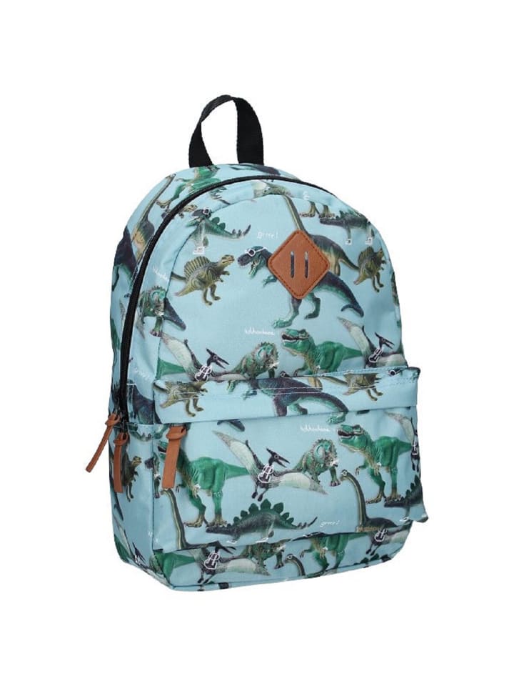 COFI 1453 Skooter Dino Kinderrucksack – Verstärkt &gepolsterten Gurten in Blau günstig kaufen 35 x 26 cm