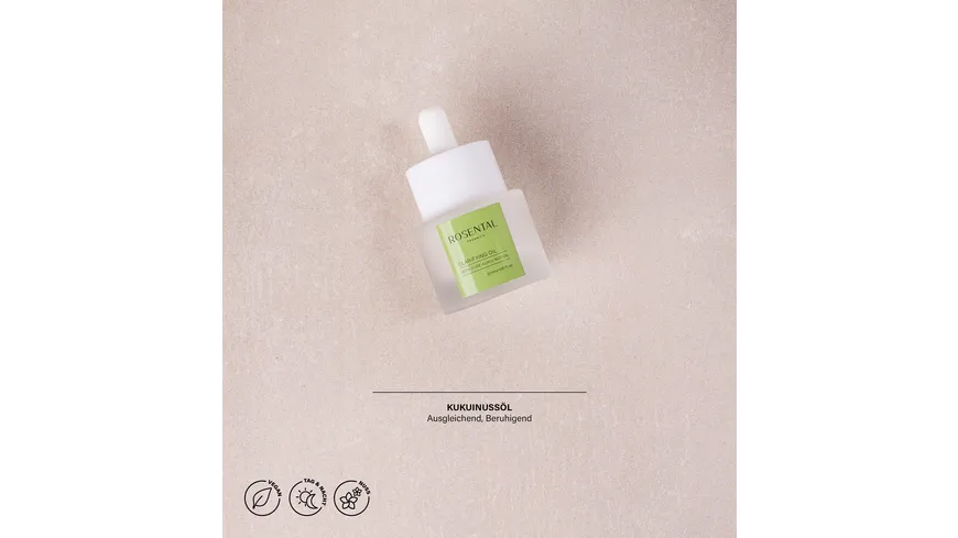 ROSENTAL Clarifying Oil with Pure Kukui Nut Oil 20 ml